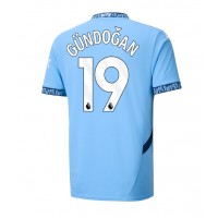 Manchester City Ilkay Gundogan #19 Domáci futbalový dres 2024-25 Krátky Rukáv